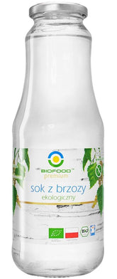 Bio Food Birch Juice framsida förpackning
