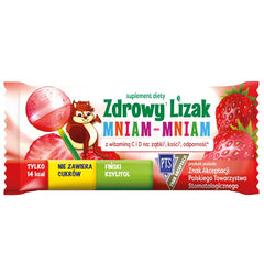 Zdrowy Lizak sockerfri lollipop framsida