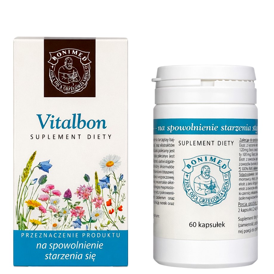 Bonimed Vitalbon 60 kapslar framsida