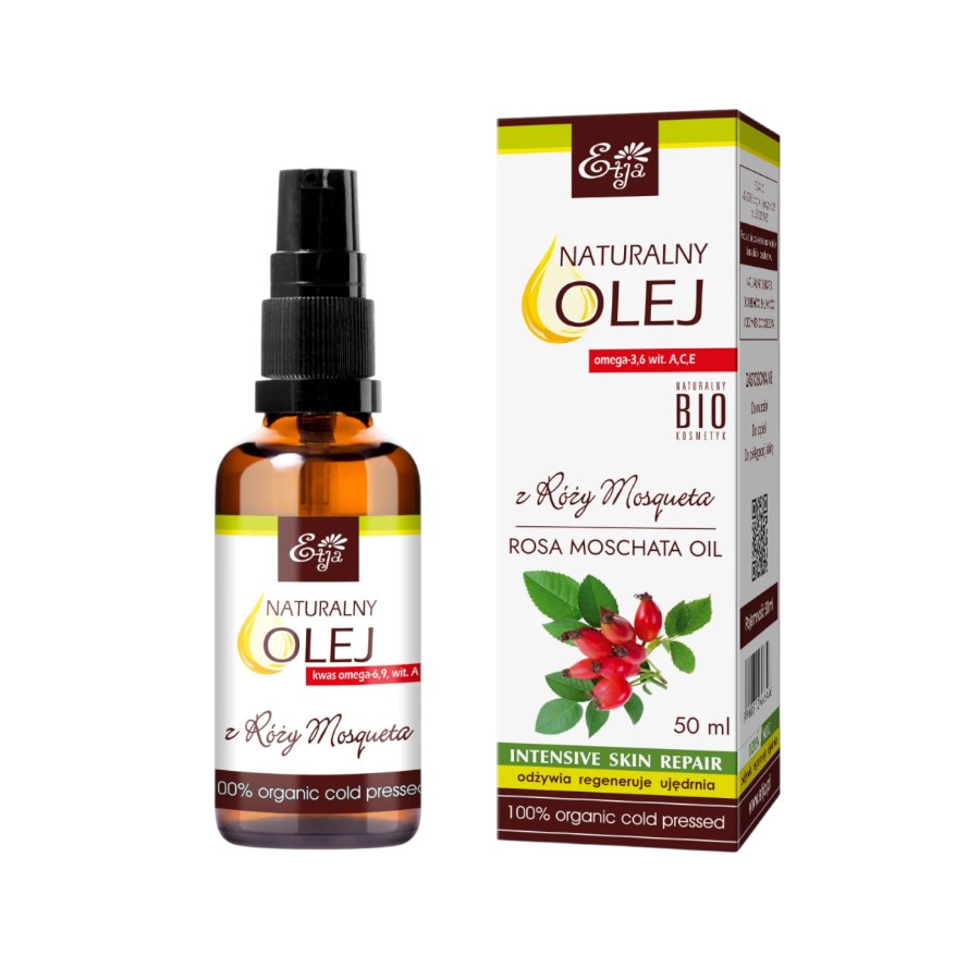 Etja Natural Rose Hip Oil 50ml framsida
