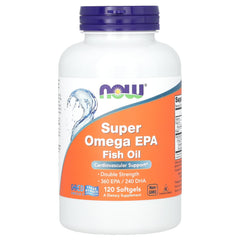 Super Omega EPA baksida med näringsinformation