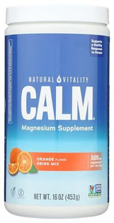 Natural Vitality - Natural Calm, Orange - 453g