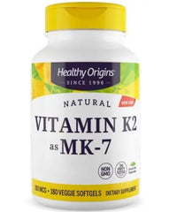 Sunde Oprindelser - Vitamin K2 Mk7 - 180 Kapsler