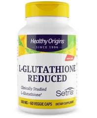 Healthy Origins L-Glutathione Reduced baksida