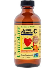 Child Life - Liquid Vitamin C, Natural Orange - 118ml