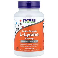 L-Lysine 1000 mg – 100 tabletter baksida