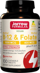 Jarrow Formulas - Methyl B-12 & Methyl Folate - Nutri.se