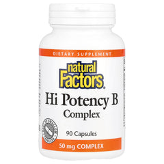 Natural Factors - Korkea Teho B Kompleksi