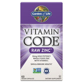Vitamin Code Raw Zink 30 mg framsida