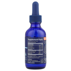 Trace Ionic Zinc ingredienser etikett