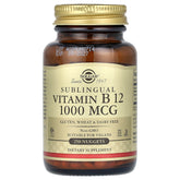 Solgar - Sublingual Vitamin B12 - 1000mcg, 250 Tabs
