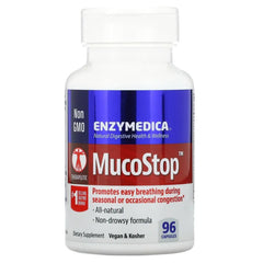 Enzymedica - Mucostop - Respiratory Support