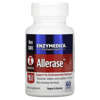 Enzymedica Allerase 60 kapslar framsida