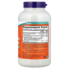 NOW Foods Magnesium & Calcium ingredienser & etikett