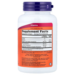 Advanced Gamma E Complex ingredienser etikett