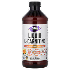 L-Karnitin Liquid Citrus baksida näringsfakta