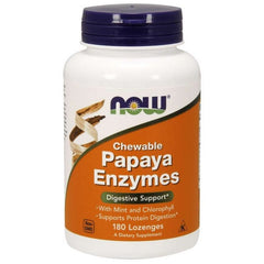 NOW Foods - Papaya Enzyme - Digestive Support