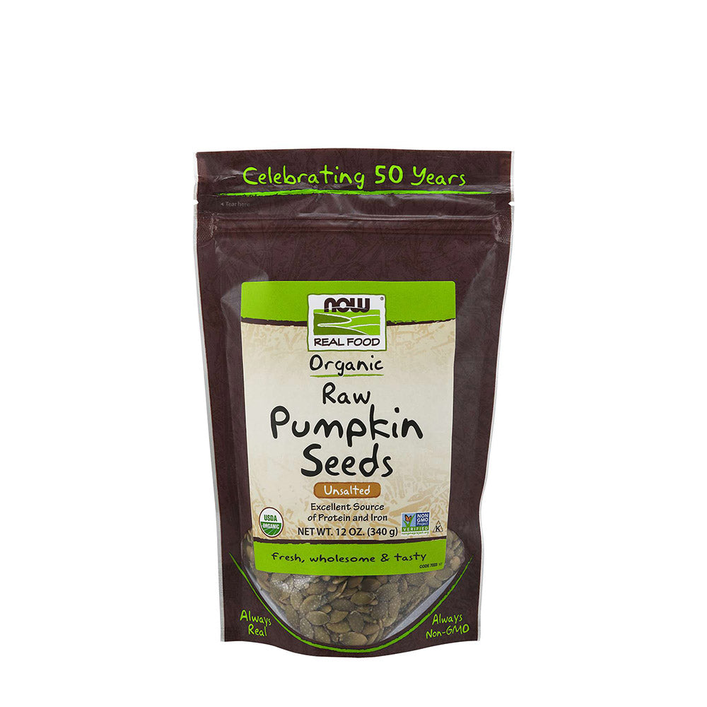 Organic Raw Pumpkin Seeds framsida