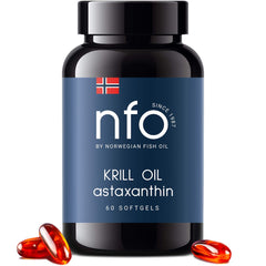 Krill Oil Astaxanthin – 60 kapslar framsida