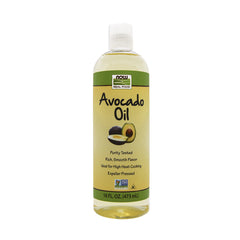 Now Foods Avocado Cooking Oil baksida näringsfakta