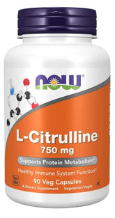 NOW Foods - L-Citrulline - 750mg - 90 Vcaps