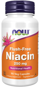 Now Foods - Flush-Free Niacin - 30 Caps