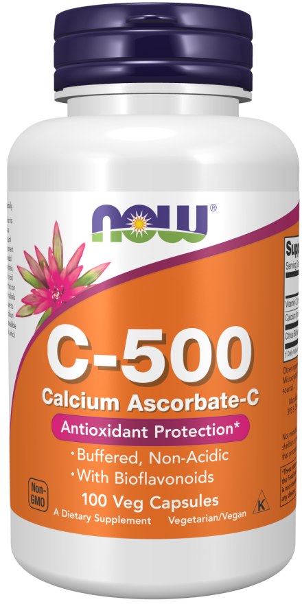 Vitamin C-500 Calcium Ascorbate framsida