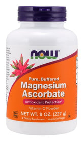 NOW Foods - Magnesium Ascorbat, Pufferet Pulver - 227g