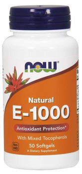 Vitamin E-1000 Naturliga blandade tokoferolfraktioner framsida