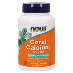 NOW Foods - Korallikalsium, 1000mg - 100 Vcaps