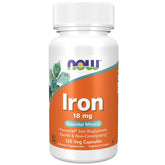 Now Foods - Jern, 18mg - 120 Vcaps