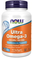 Ultra Omega-3 – Renad fiskolja baksida