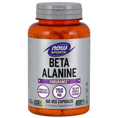 Beta-Alanine 750 mg – 120 kapslar framsida