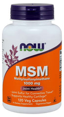 NOW Foods MSM 1500 mg framsida