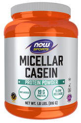 NOW Foods - Micellar Casein - Unflavored, 100 g