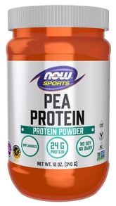 Now Sports Ärtprotein Naturlig framsida