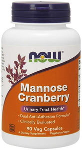 NOW Foods Mannose Cranberry framsida