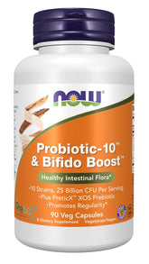 NOW Foods Probiotic-10 & Bifido Boost framsida