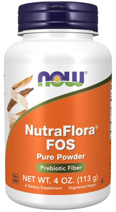 NOW Foods - Nutraflora FOS Puhtaasti Jauhe - 113g