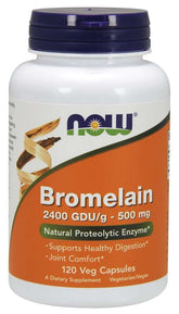 Now Foods - Bromelain - 500mg - 120 Vcaps
