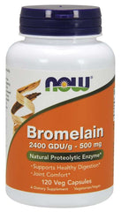 Now Foods - Bromelain - 500mg - 120 Vcaps