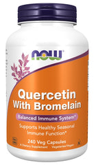 Quercetin med Bromelain baksida