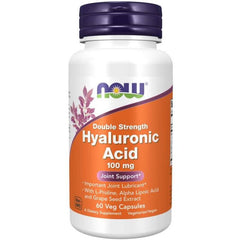 NOW Foods - Hyaluronihappo, 100mg Kaksoisvoima