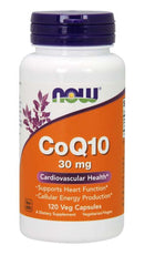 NOW Foods - CoQ10 30mg - 120 kapselia