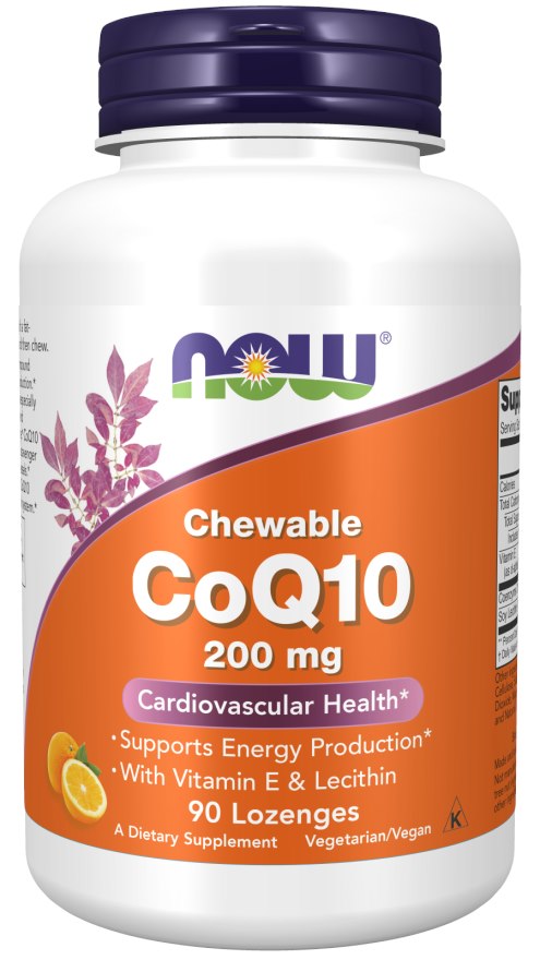 CoQ10 med Lecitin & Vitamin E framsida