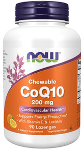 CoQ10 med Lecitin & Vitamin E framsida