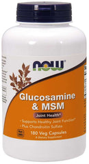 Now Foods Glucosamine & MSM framsida