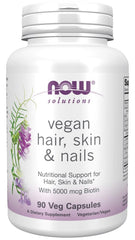 Vegan Hair, Skin & Nails 90 kapslar framsida