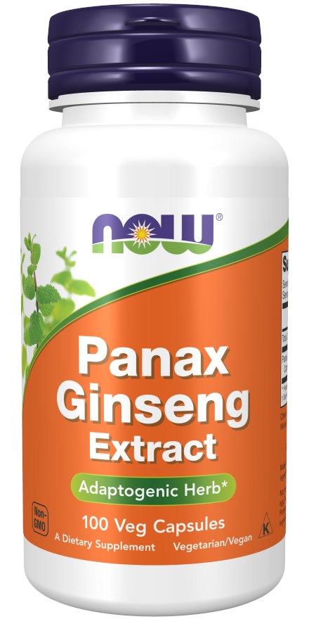 Now Foods Panax Ginseng 500mg framsida