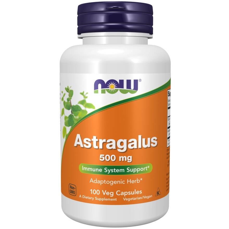 NOW Foods Astragalus framsida